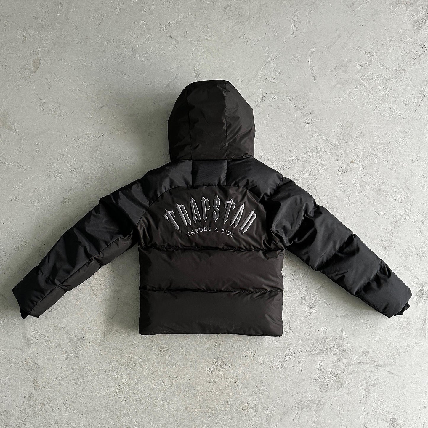 Trapstar Decoded Arch Pufferjacke Schwarz 