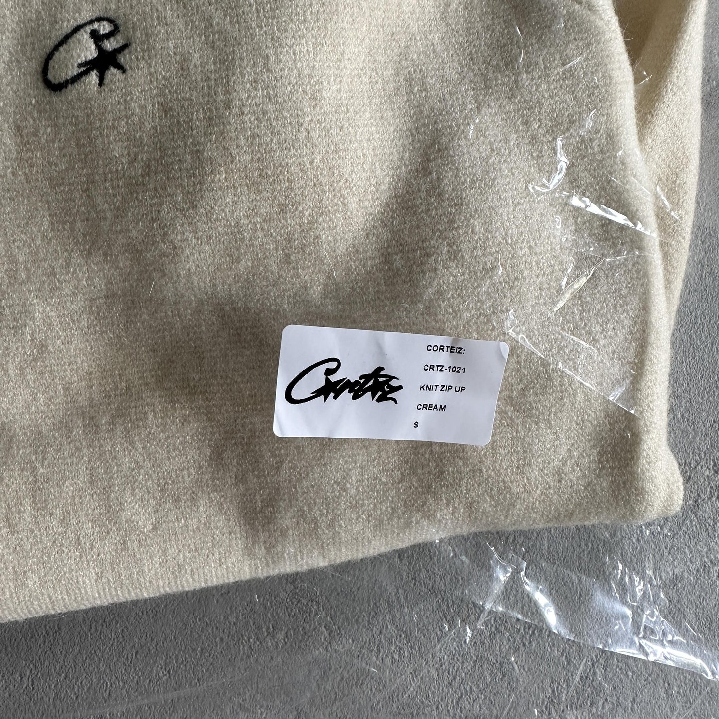 Corteiz Fleece-Strickreißverschluss