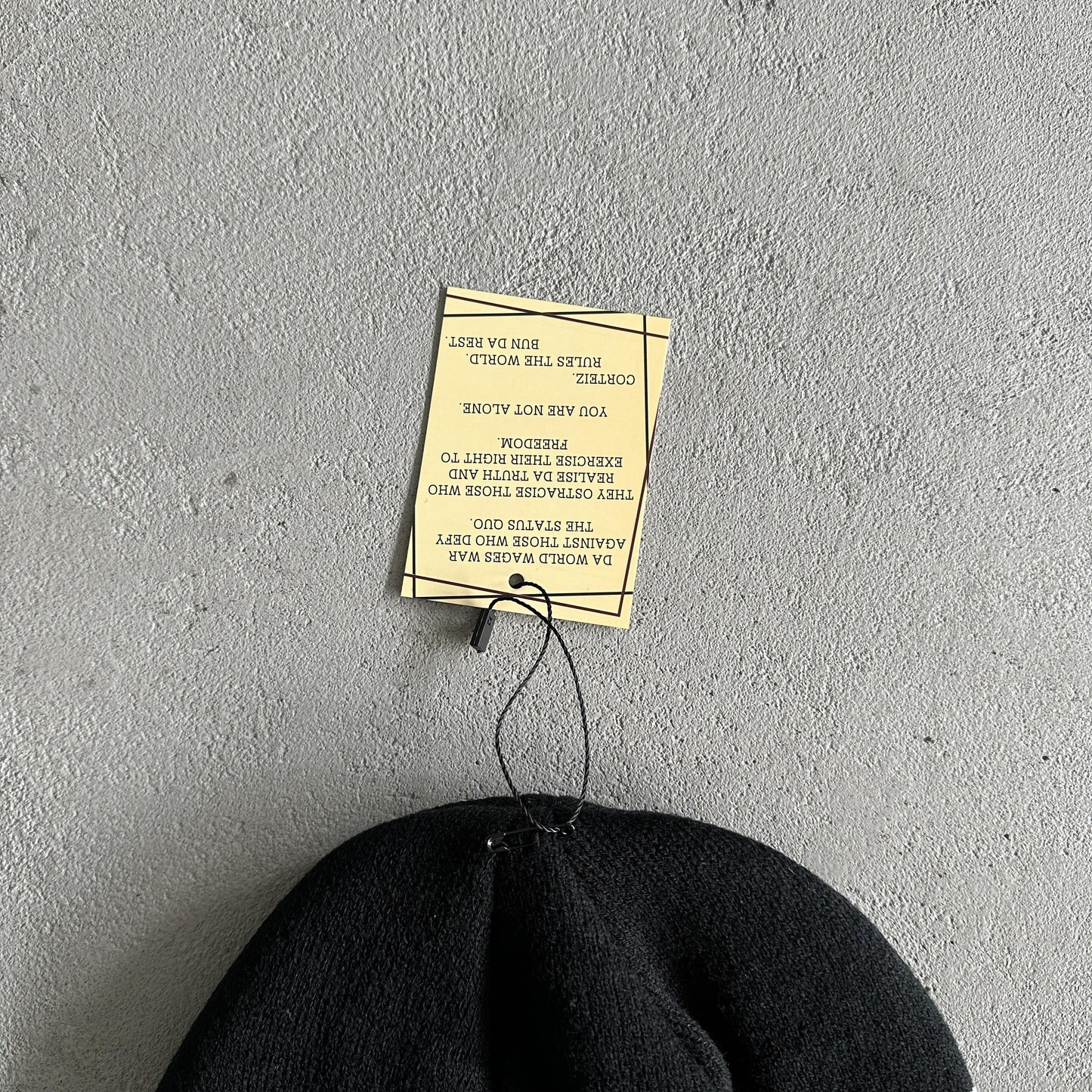 Berretto freddo Corteiz Ring