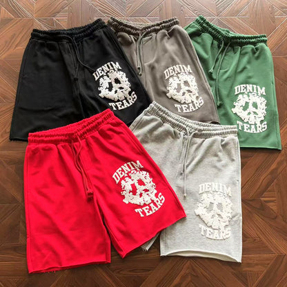 Pantaloncini di jeans strappati 