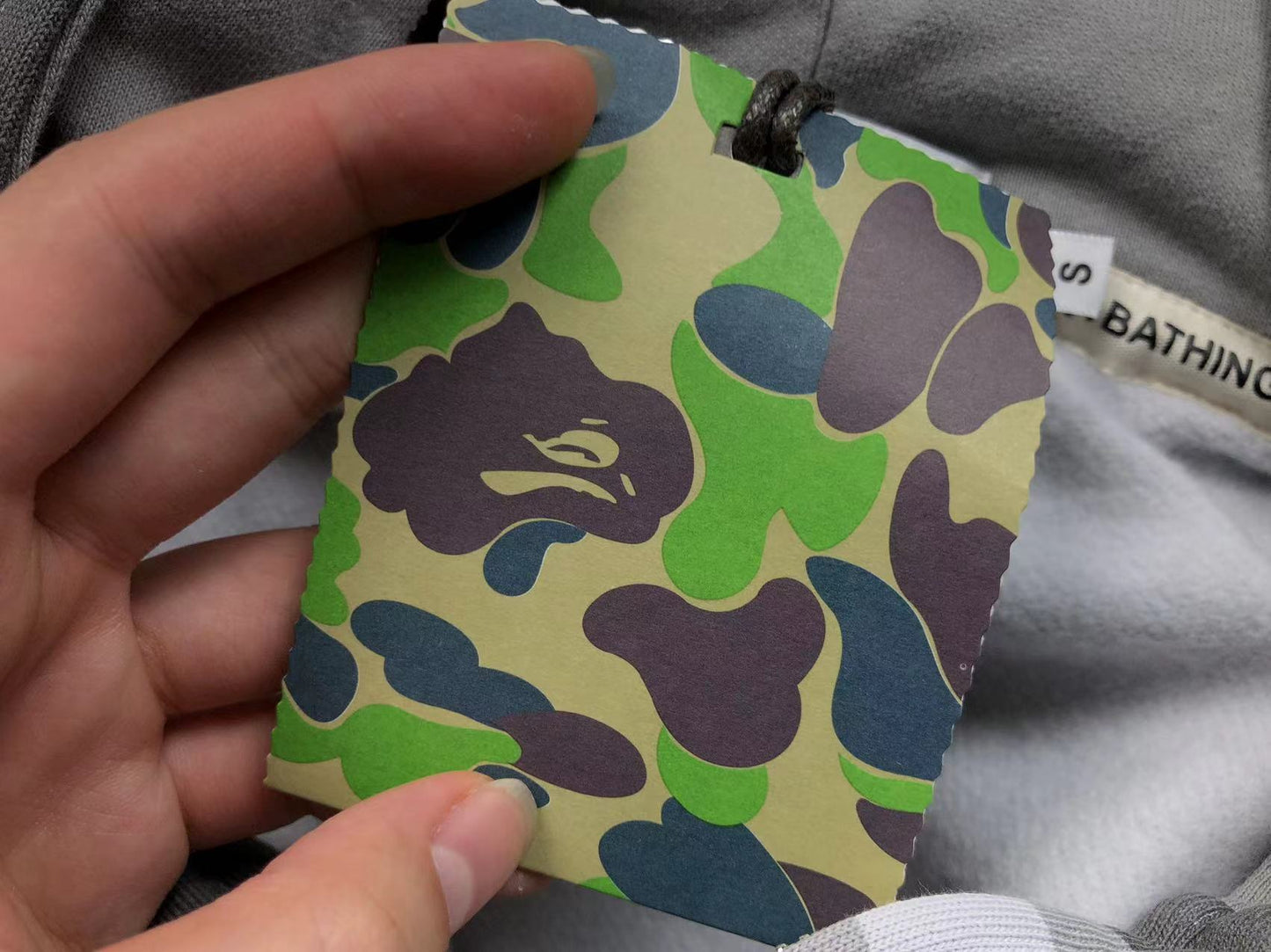 Felpa con cappuccio Bape