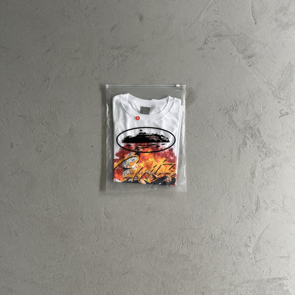 Corteiz T-Shirt Fußball Flammen 