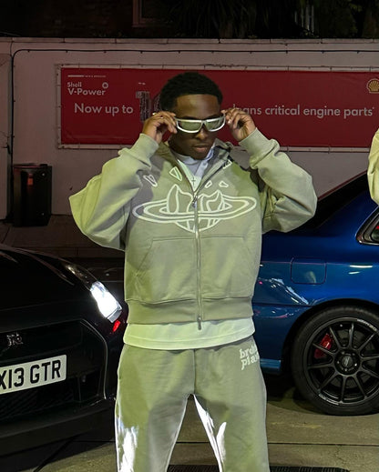 Broken Planet Anzug mit Reißverschluss 