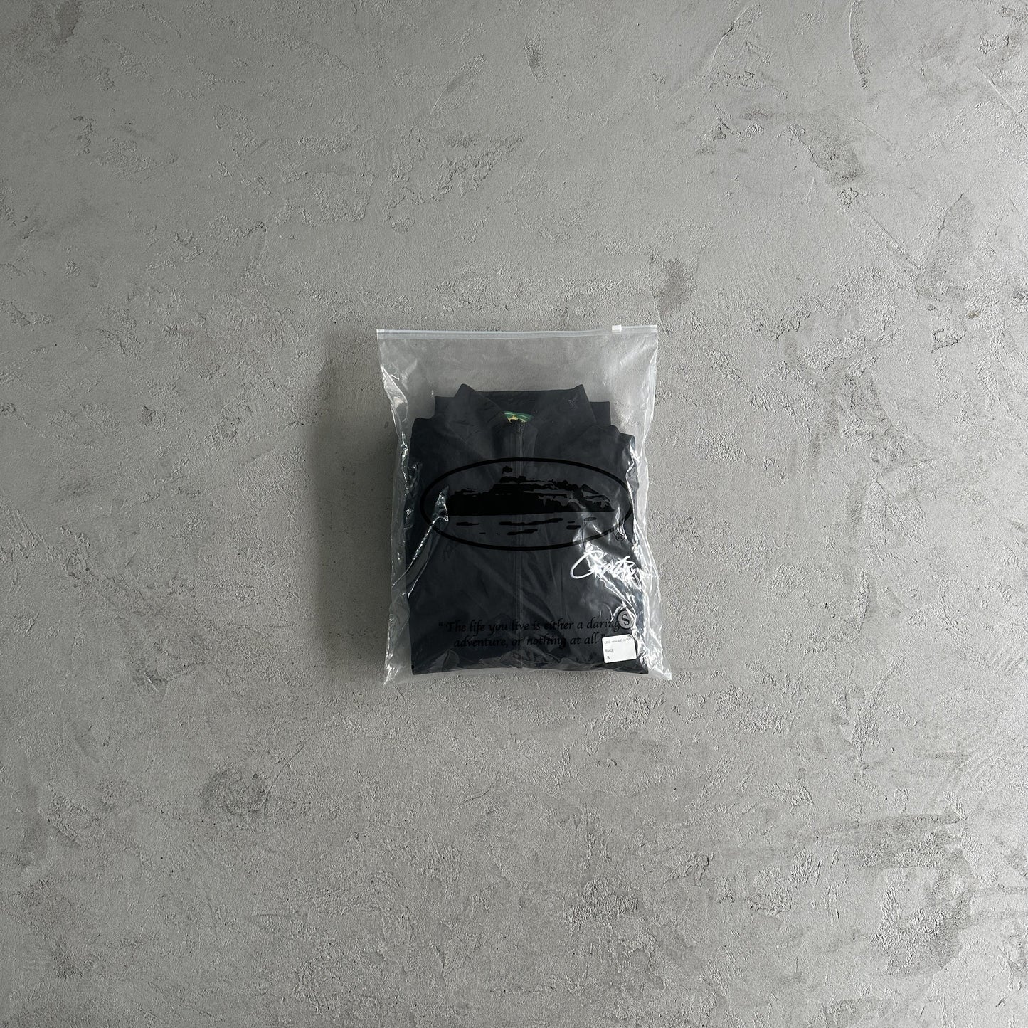 Corteiz Samtjacke Schwarz