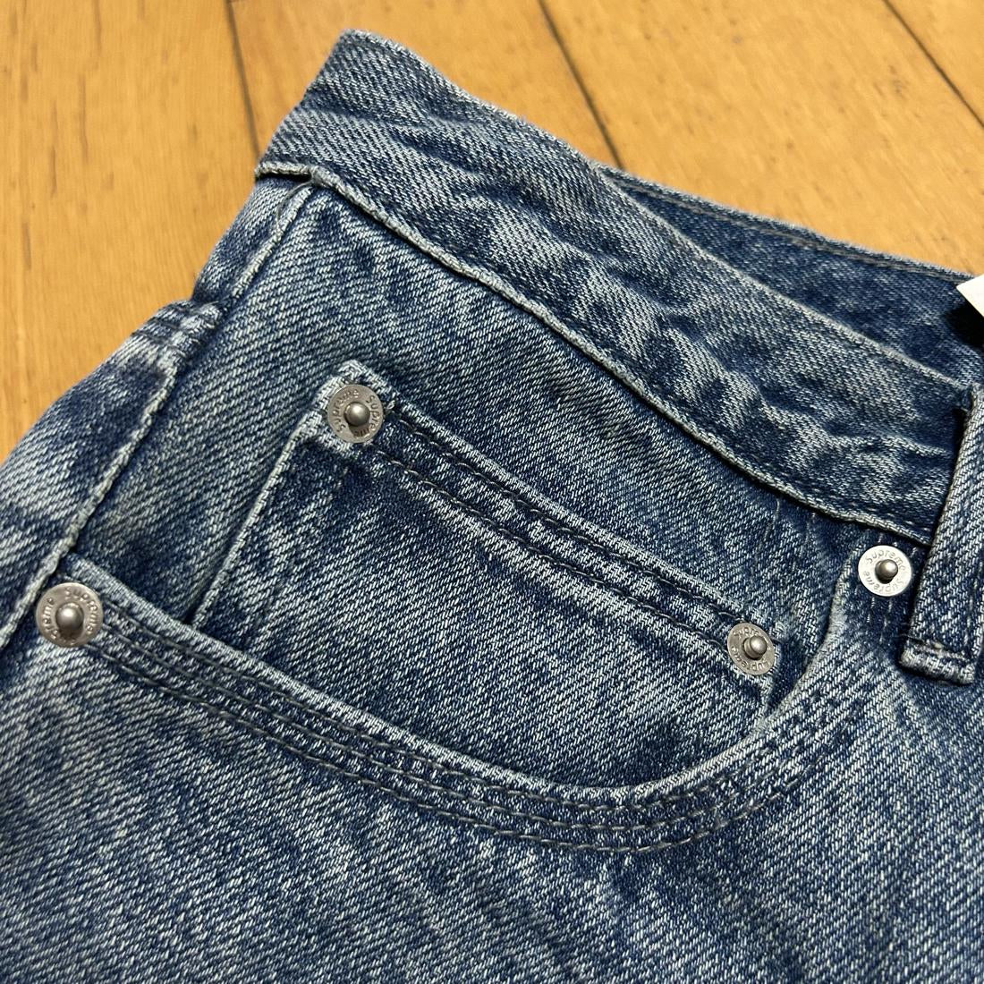 Locker geschnittene Jeans mit Supreme-S-Logo