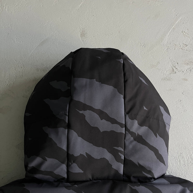 Trapstar Puffer Jacket Hyperdrive Technical Black Tiger Camo