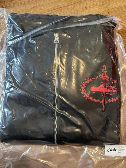 Corteiz x Slaughter Gang Kapuzenjacke