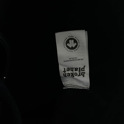 Broken Planet – Jogginghose mit geradem Bein in Schwarz 