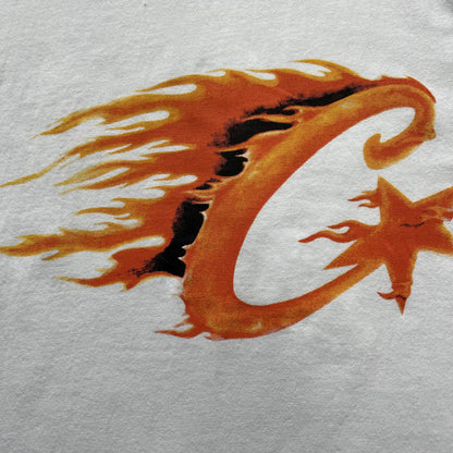 Corteiz Große Flamme T-Shirt 