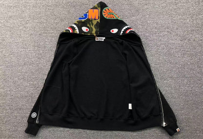 Felpa con cappuccio Bape