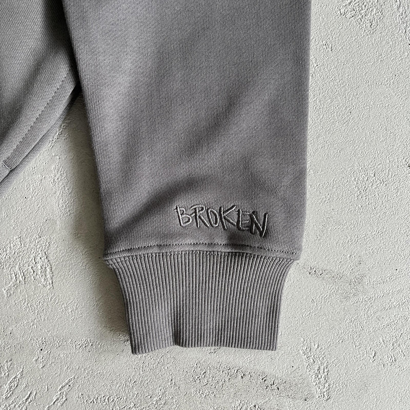 Broken Planet Twin Flames Zip Up Hoodie