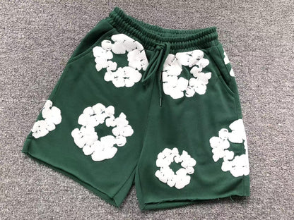 Maglietta con lacrime di denim