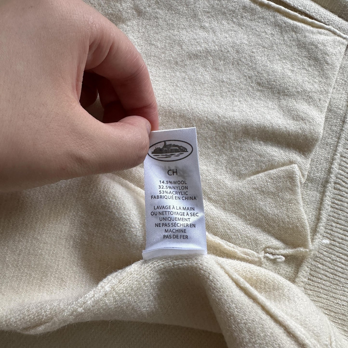 Corteiz Fleece-Strickreißverschluss