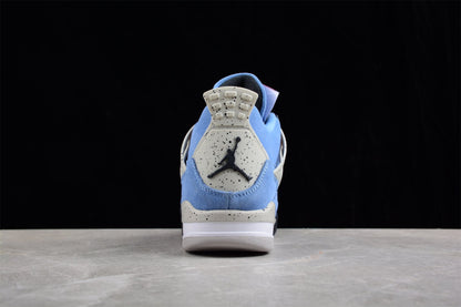 AIR JORDAN 4 RETRO "UNIVERSITY BLUE" BLAU 