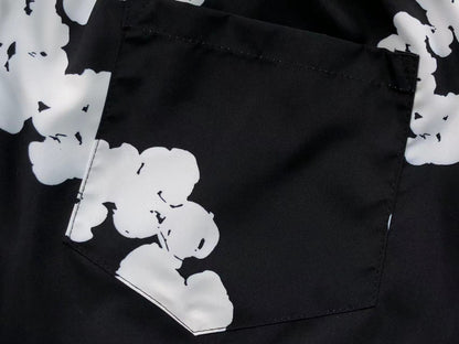 Tuta da bagno con strappi in denim