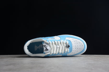 Bape Sta Lackleder North Carolina Blau 