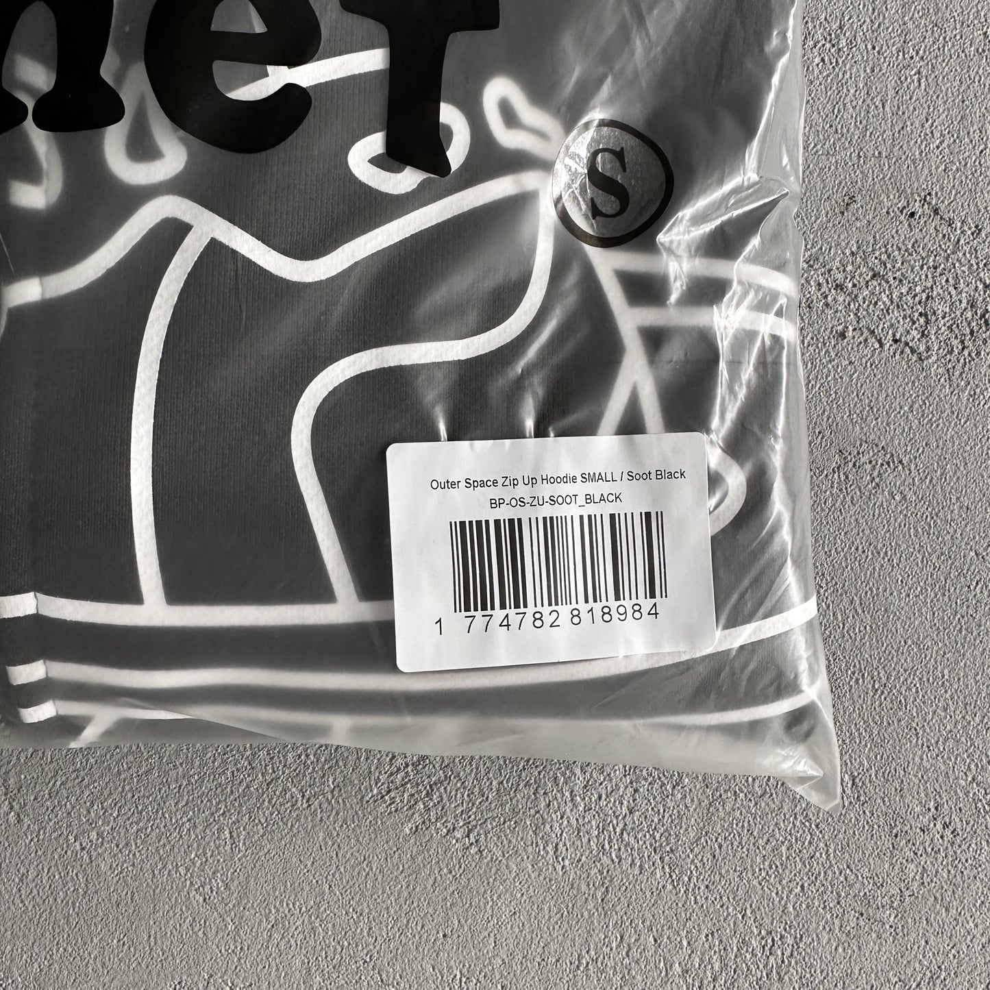 Felpa con cappuccio e zip Broken Planet Outer Space 