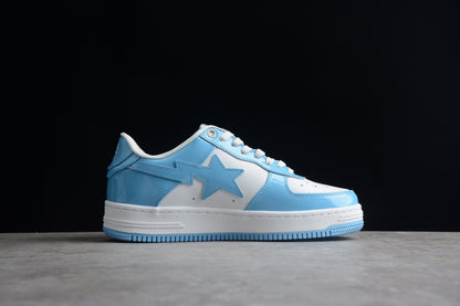 Bape Sta Lackleder North Carolina Blau 