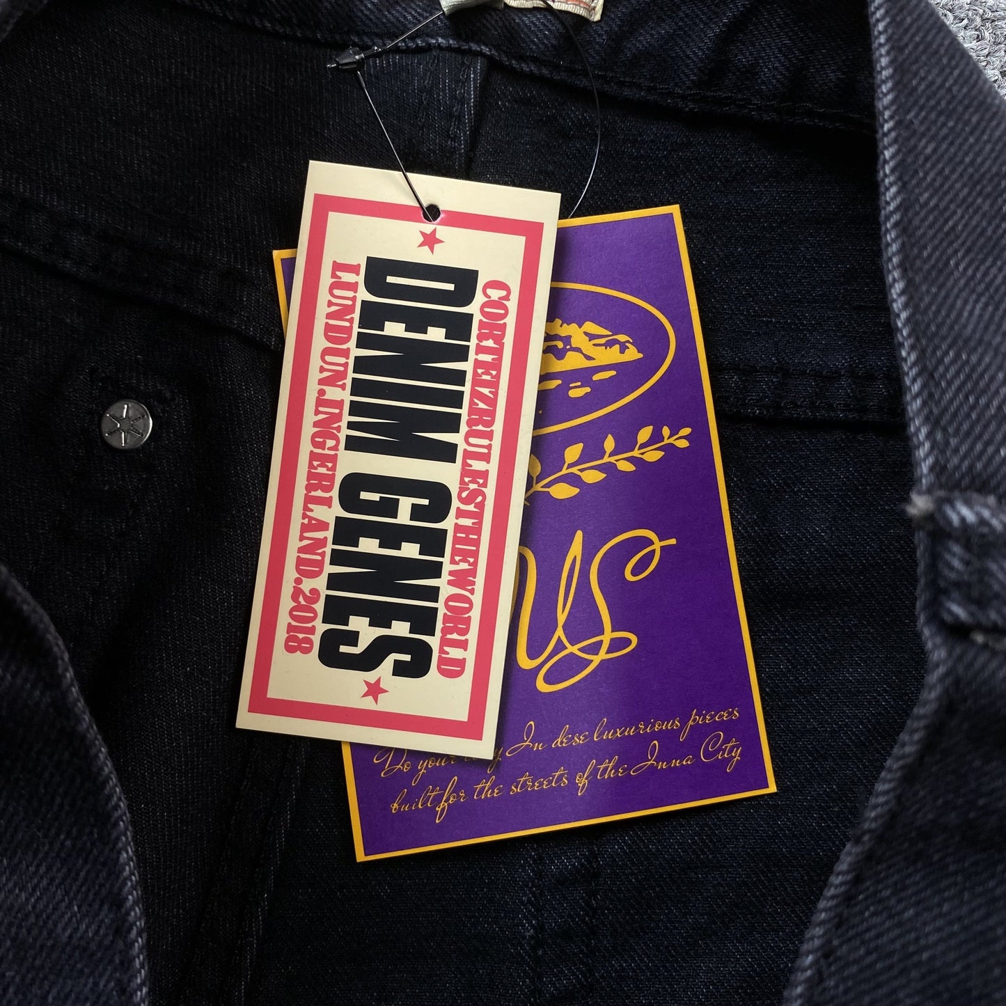 Corteiz Denim Jeans-Shorts