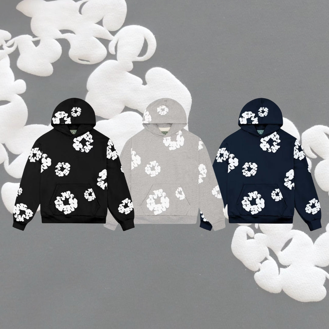 Felpa con cappuccio Denim Tears The Cotton Wreath