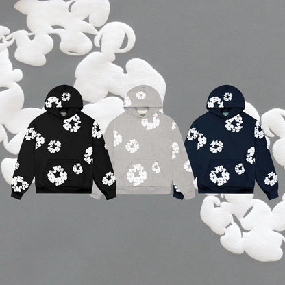 Felpa con cappuccio Denim Tears The Cotton Wreath