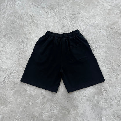 Short de algodón Broken P en tono Midnight