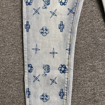 Schmale Jeans der Marke Purple Brand