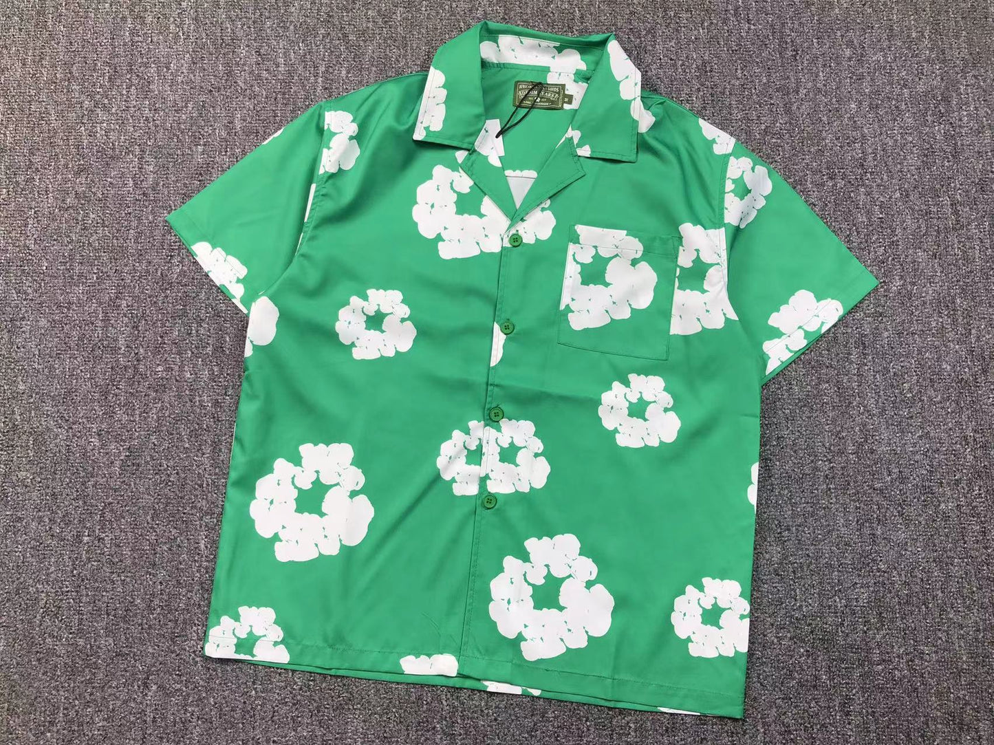 Tuta da bagno con strappi in denim