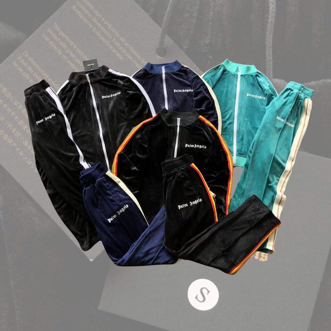 Abito in velluto Palm Angels