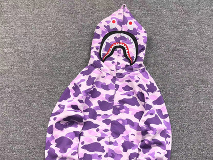 Felpa con cappuccio Bape