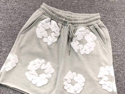 Maglietta con lacrime di denim