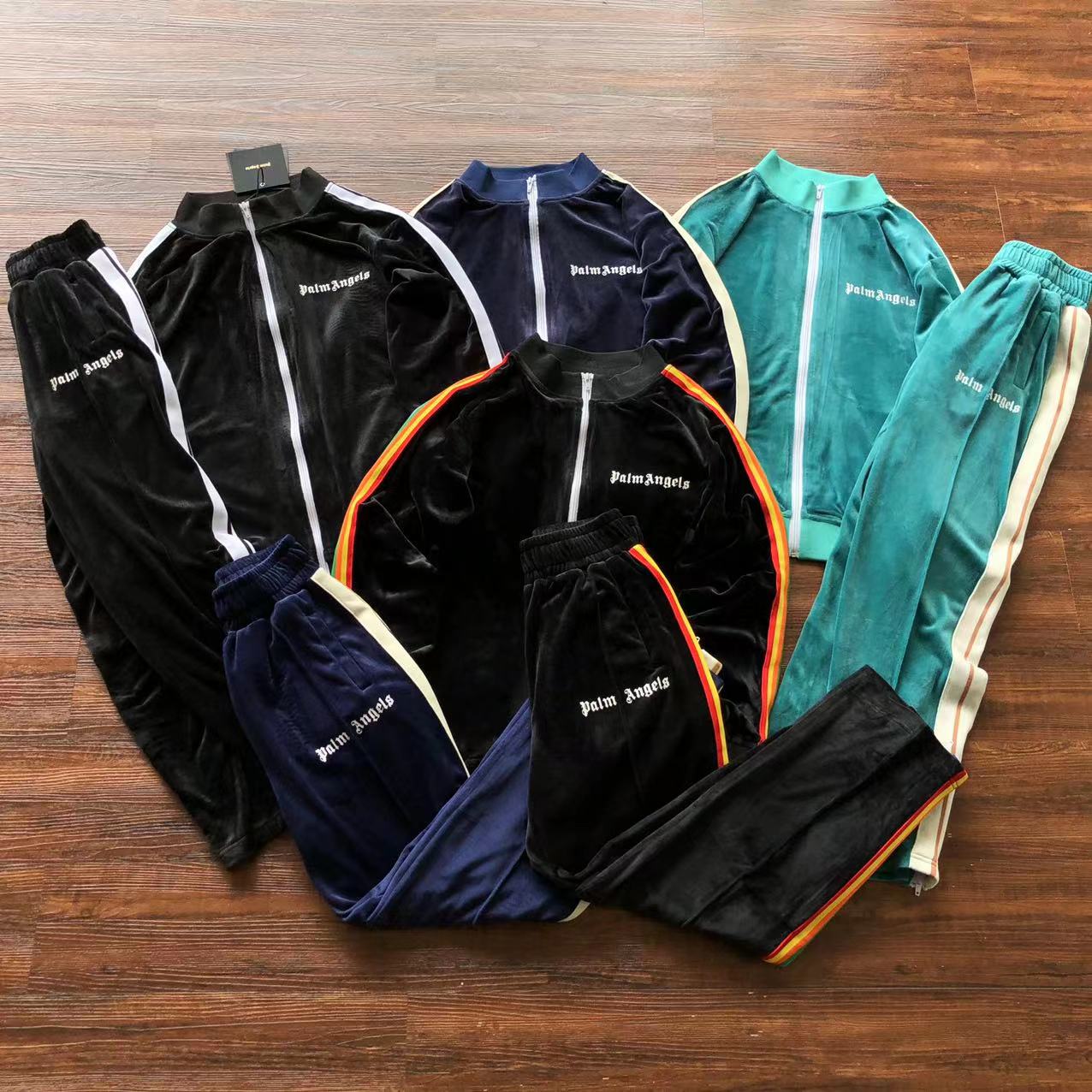 Abito in velluto Palm Angels