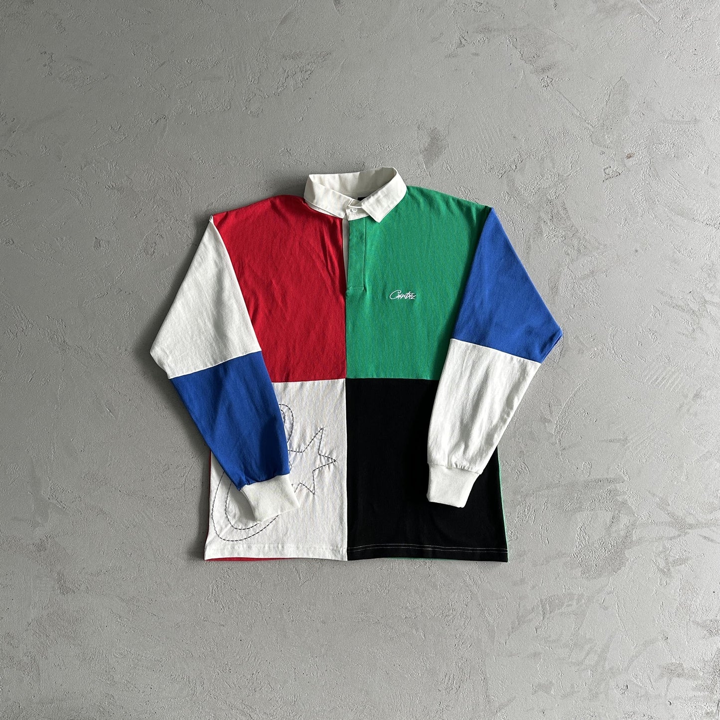 Corteiz Polo Longsleeve Block