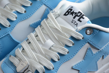 Bape Sta Lackleder North Carolina Blau 