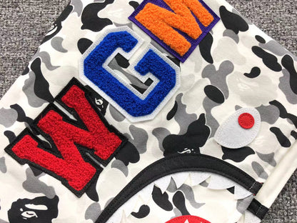 Felpa con cappuccio Bape