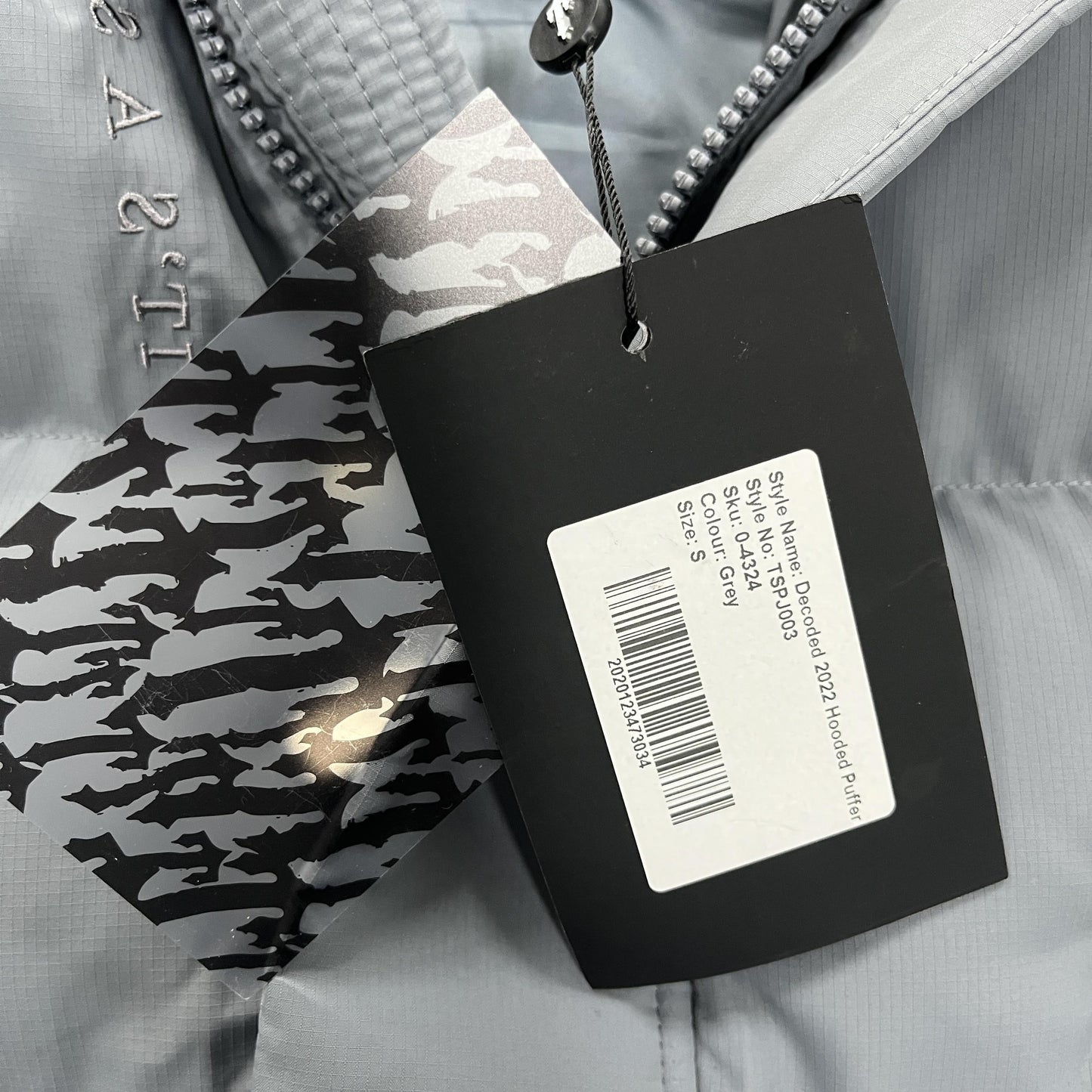 Giacca imbottita Trapstar con cappuccio Decoded 