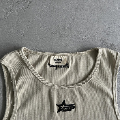 Broken Planet Herren Gewaschenes Ribbde Tanktop