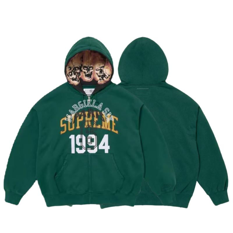 Supreme MM6 Maison Margiela Kapuzenjacke mit Reißverschluss