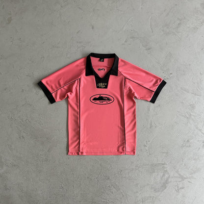 Corteiz Talismo Fußballtrikot – Pink