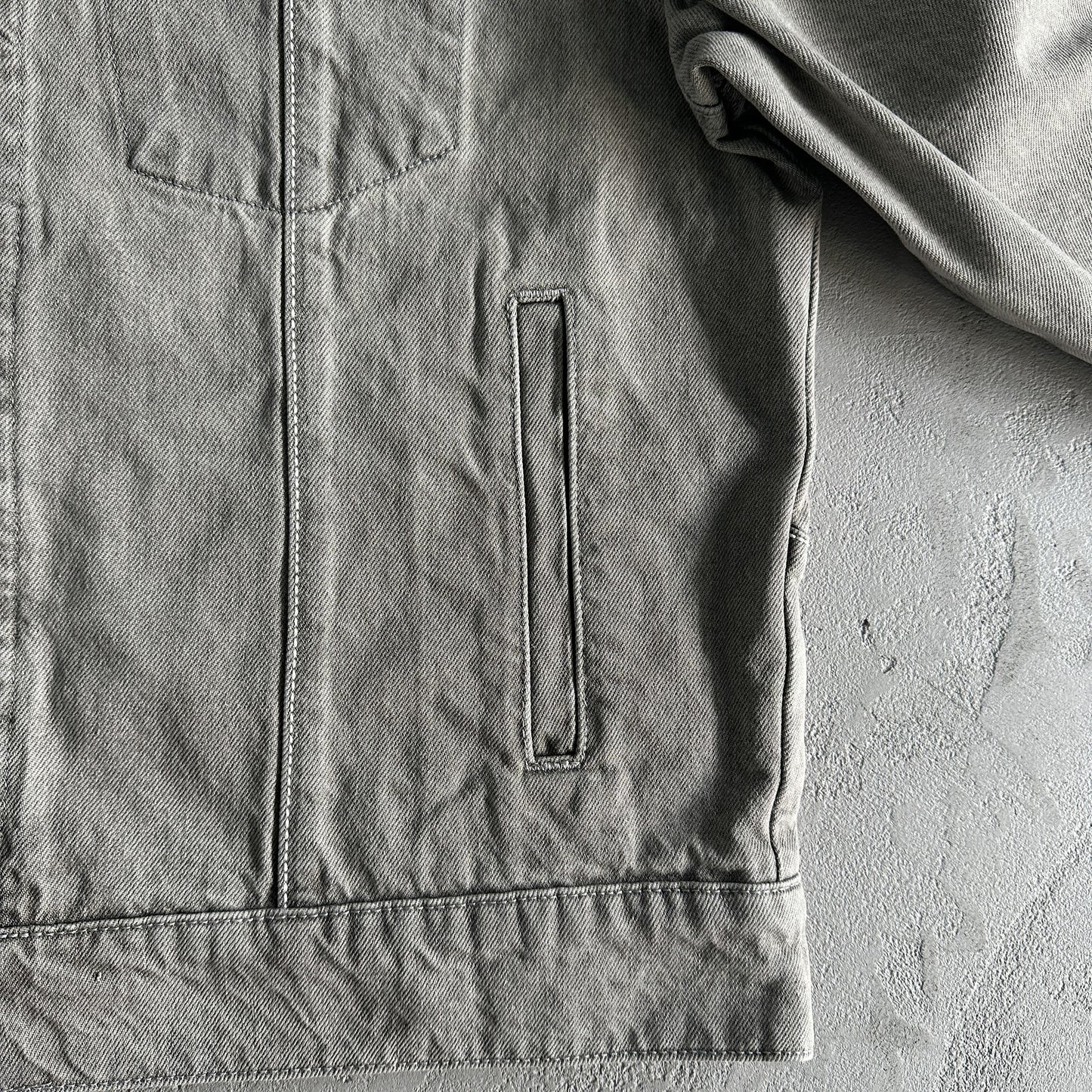 Giacca in denim Corteiz grigia