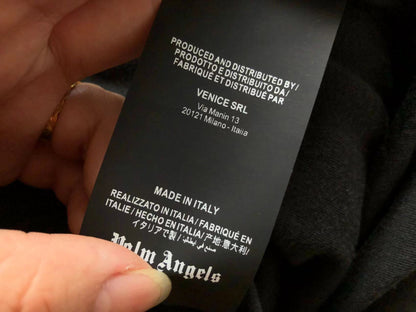 Abito in velluto Palm Angels