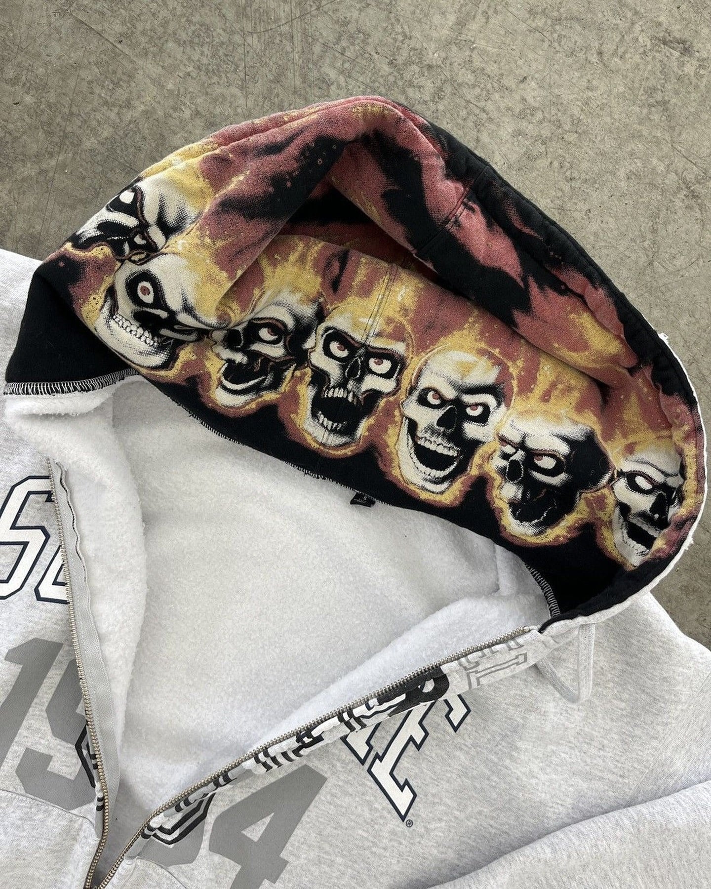 Supreme MM6 Maison Margiela Kapuzenjacke mit Reißverschluss