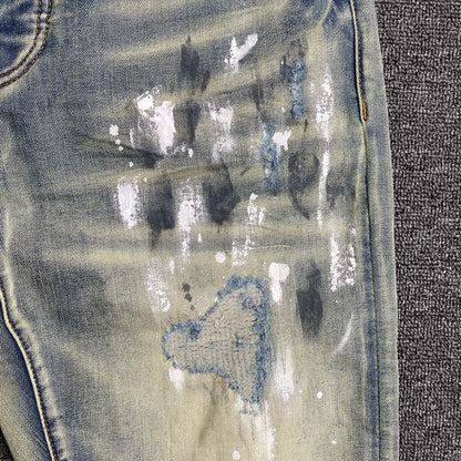 Jeans slim del marchio Purple