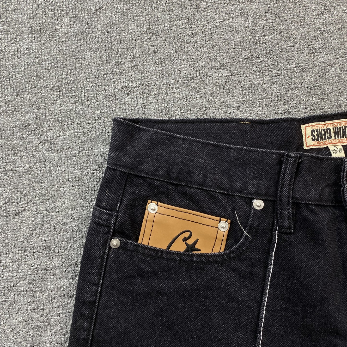 Corteiz Denim Jeans-Shorts