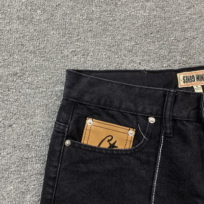 Corteiz Denim Jeans-Shorts