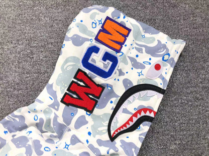 Felpa con cappuccio Bape