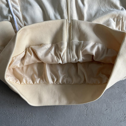 Corteiz Samtjacke Creme