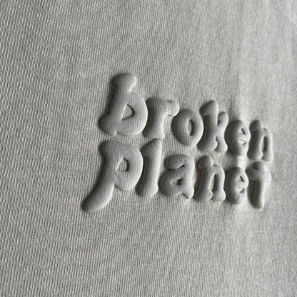 Maglietta corta con lettera base Broken Planet 