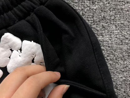 Maglietta con lacrime di denim