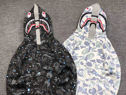 Felpa con cappuccio Bape